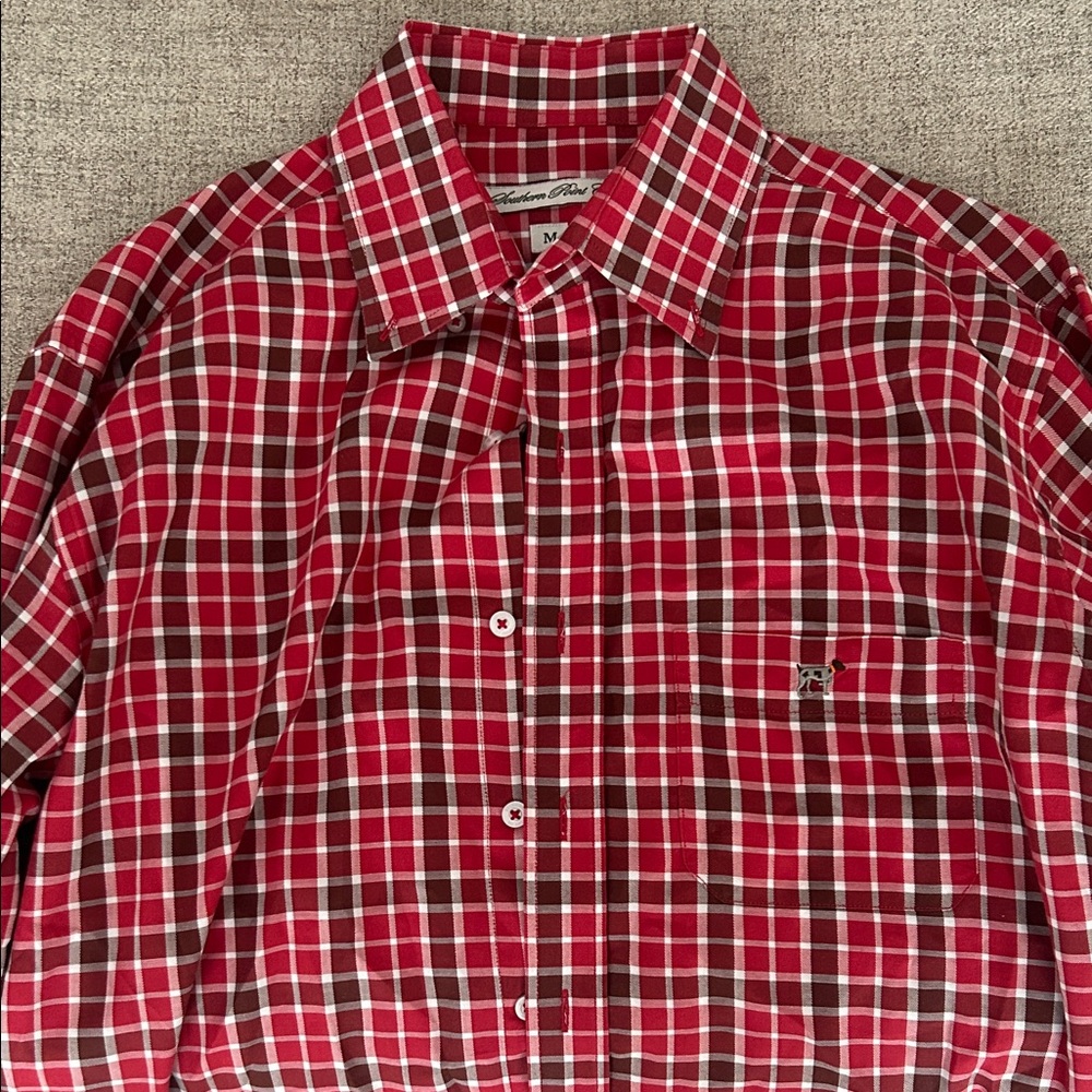 Red Dress Shirt